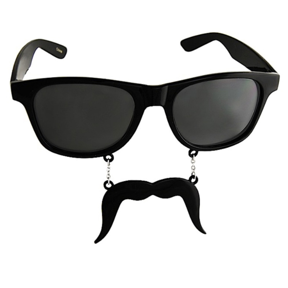 Funny theme party mustache sun glasses